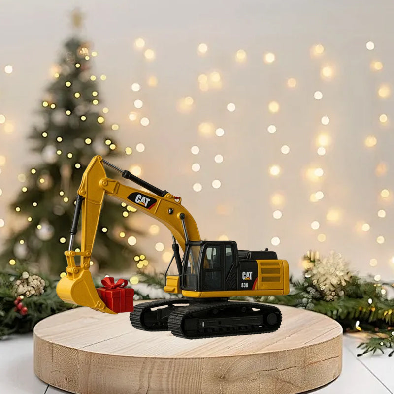 Adventskalender met 24 Miniatuur Bouwvoertuigen voor Kerstdecoratie Speelplezier en Kinderfeest Cadeau | Sulvida