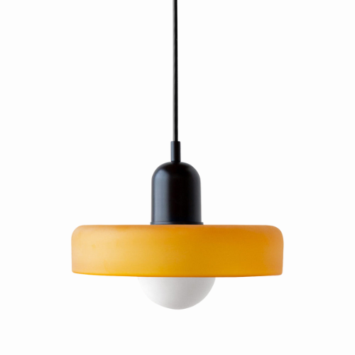 Glazen hanglamp verstelbare kabel ronde pendellamp eettafel woonkamer verlichting modern design sfeervolle ruimte | Sulvida