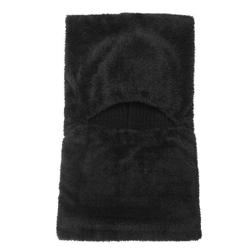 Gebreide Bivakmuts met Klep – Warme Wintermuts voor Oren Nek Gezicht – Verstelbare Ski Face Mask Outdoor Wintersport | Sulvida