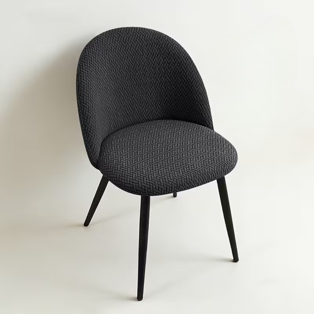 Lot de housses de chaise élastiques extensibles, modernes, unies, pour salle à manger, extensibles et protectrices | Sulvida