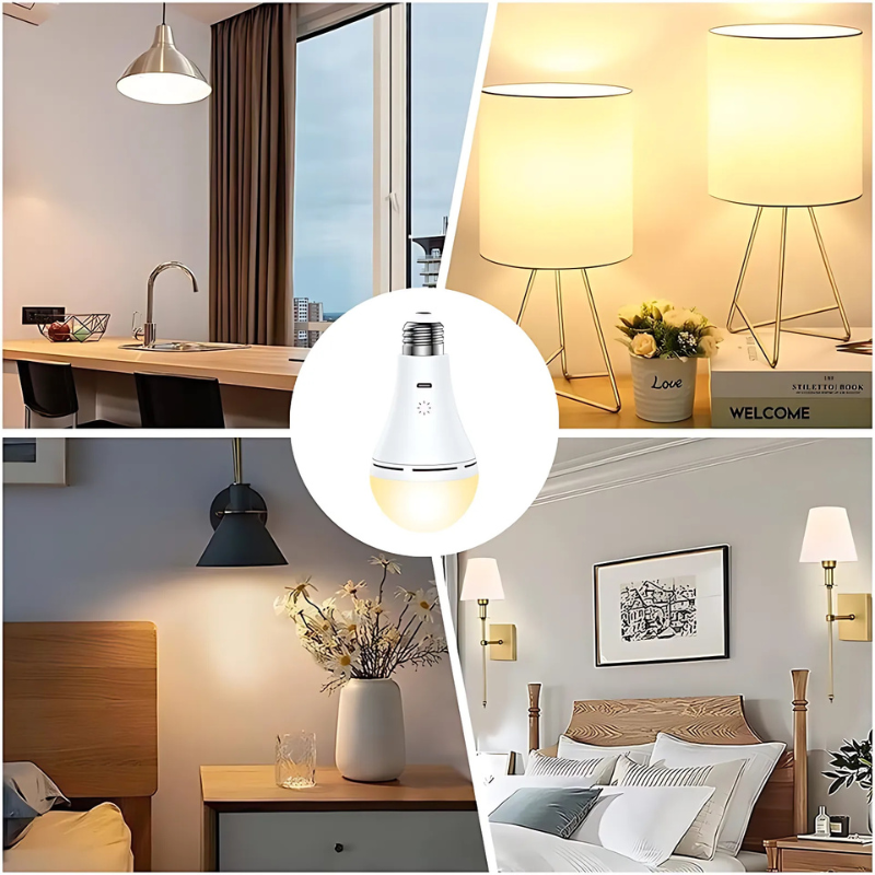 Oplaadbare LED Tafellamp Draadloos USB Modern Compact Instelbaar Licht Sfeerlicht Werklamp Kantoor Thuis | Sulvida