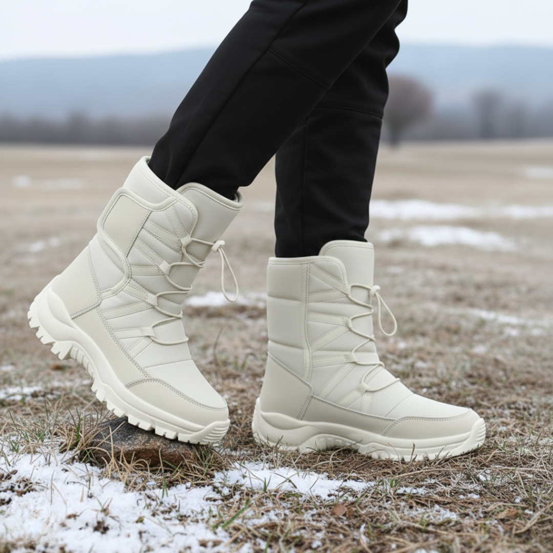 Waterdichte Winterlaarzen Gevoerd met Antislip Zool voor Sneeuw en Ijs Warm Comfortabel Dames Heren Unisex | Sulvida