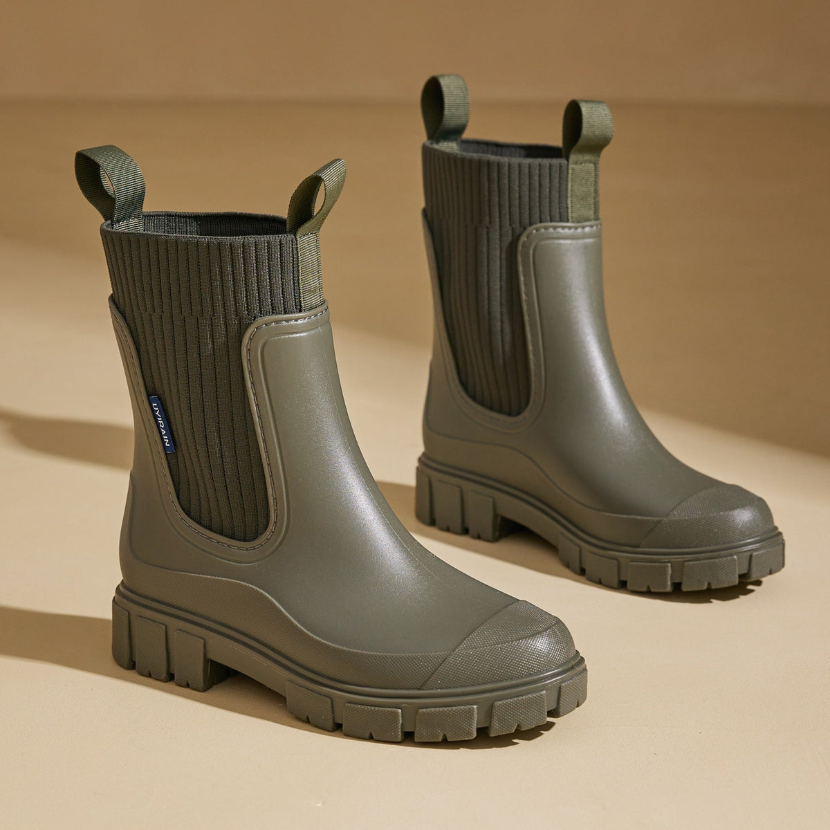 Lage Regenlaarzen Dames Waterdicht Antislip Rubber Tuinlaarzen Regenachtige Dagen Comfortabel Laarzen | Sulvida