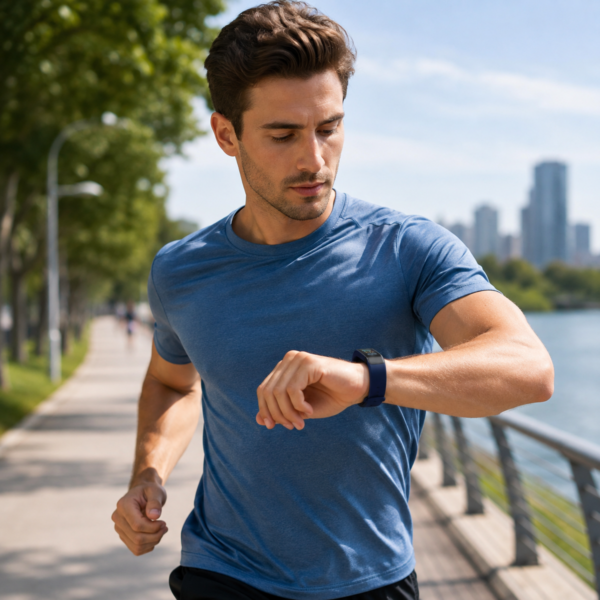 Gezondheidsmonitor Polsband met ECG en Hartslagmeting Bloeddruk SpO2 Slaapanalyse Waterdicht Fitness Tracker | Sulvida