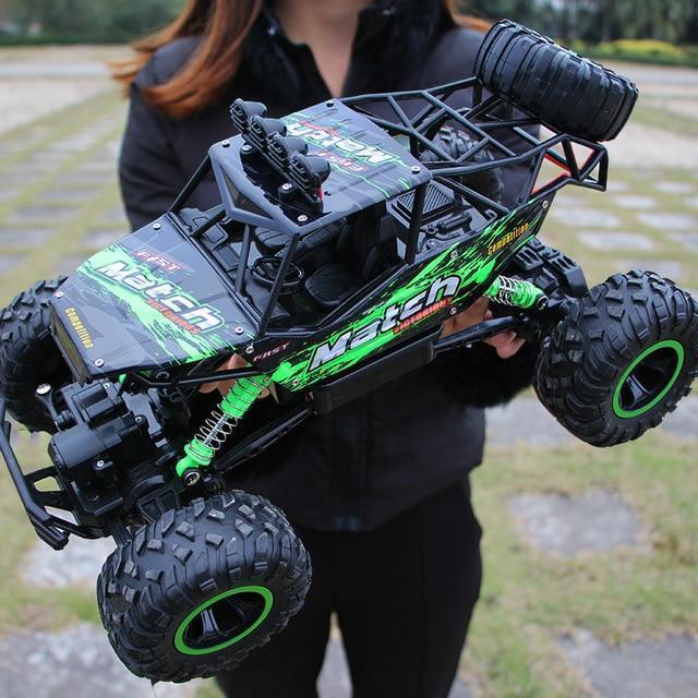 Afstandsbestuurbare Monstertruck RC Auto 4x4 All-Terrain met Rubberen Banden voor Kinderen en Volwassenen | Sulvida