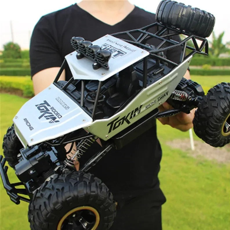 Afstandsbestuurbare Monstertruck RC Auto 4x4 All-Terrain met Rubberen Banden voor Kinderen en Volwassenen | Sulvida