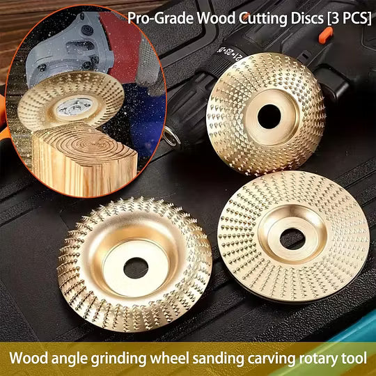 Kit de sculpture sur bois avec disques pour le travail du bois, le bricolage et le tournage sur bois, avec têtes de ponçage | Sulvida