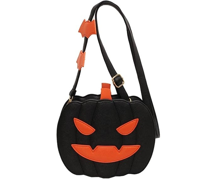 Pompoenvormige Crossbody Tas Gothic Steampunk Stijl Dames Schoudertas Halloween Design Vintage Accessoire | Sulvida