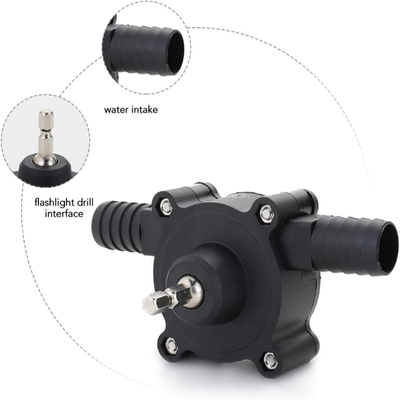 Waterpompadapter voor Boormachine Draagbaar Waterpomp Transfer Systeem Vloeistofpomp Tuinbewatering Vat | Sulvida