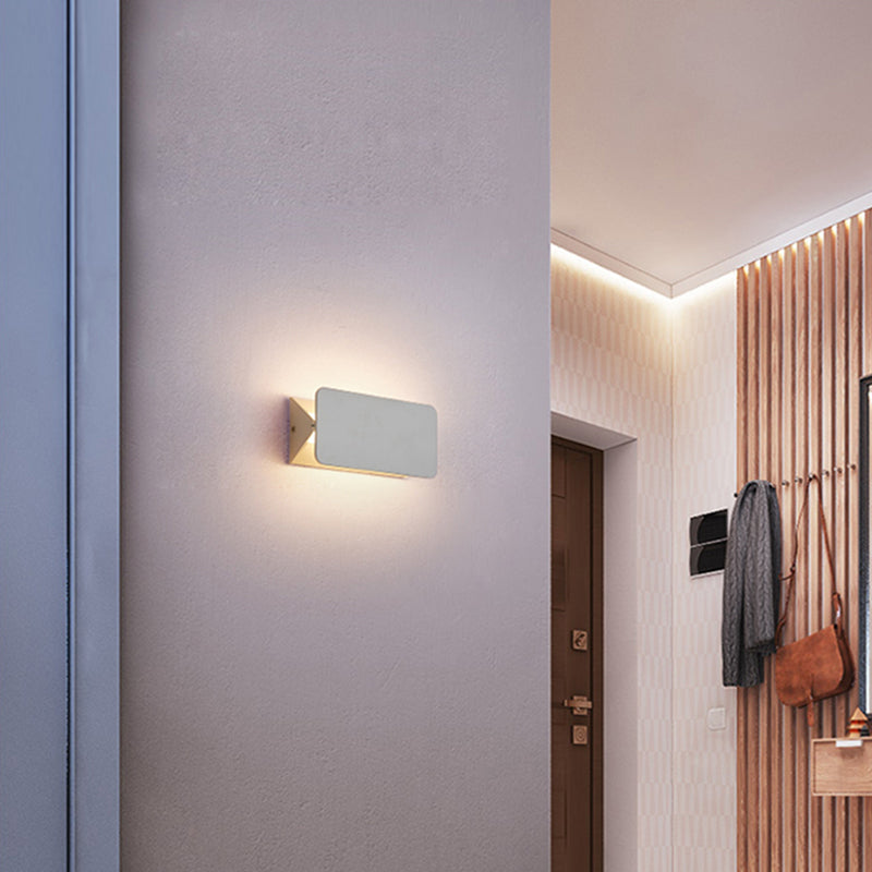 Draaibare Wandlamp LED Metaal Wit Modern Design Dimbaar voor Binnen Woonkamer Gang Slaapkamer Verlichting | Sulvida