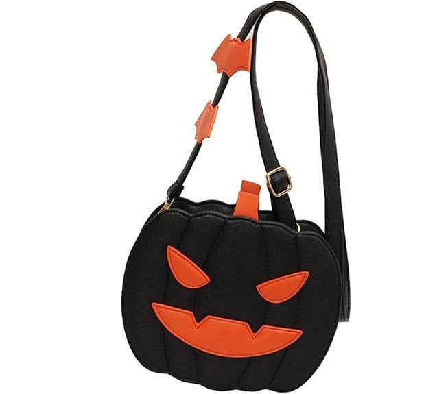 Pompoenvormige Crossbody Tas Gothic Steampunk Stijl Dames Schoudertas Halloween Design Vintage Accessoire | Sulvida