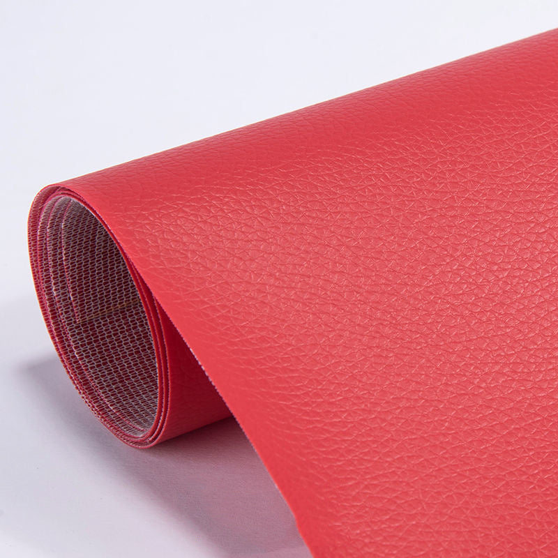 Zelfklevende Leren Herstelpatch Voor Meubels Kleding Auto 50x137cm Diverse Kleuren Reparatie Bekleding | Sulvida