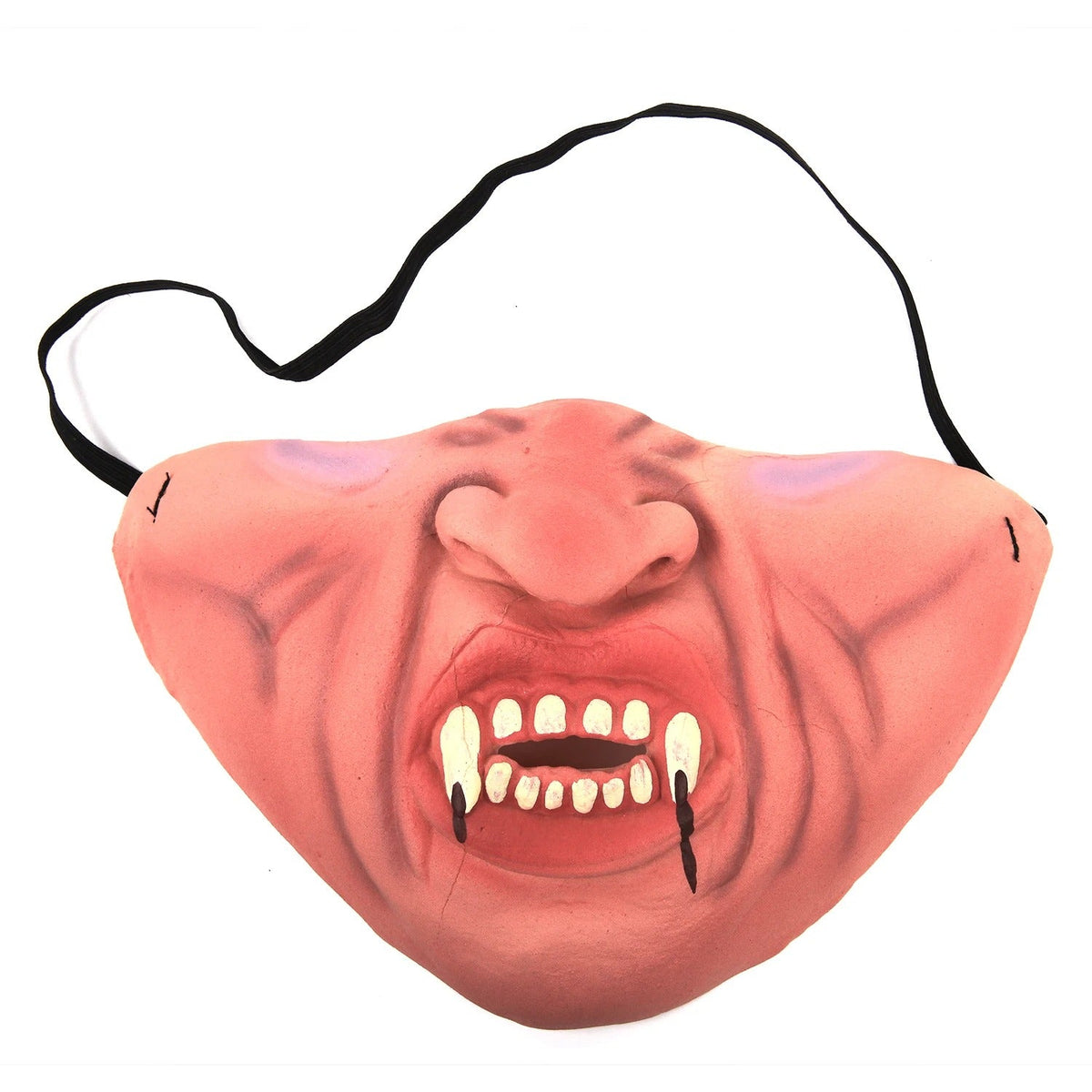 Halfgezichtsmasker Halloween Grappig Latex Cosplay Horror Comedy Feestmasker Verkleedpartij Carnaval | Sulvida