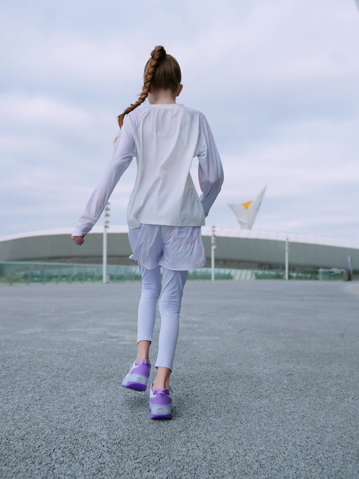 Kindersneakers met LED-Verlichting en Afneembare Wieltjes voor Bewegingsvrijheid en Actieve Spelende Kinderen | Sulvida