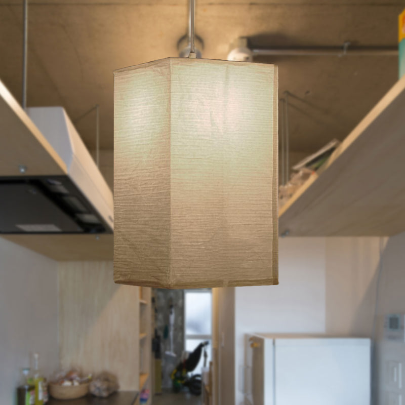 Papieren Hanglamp Wit Lantaarn Ø29-41-57cm Scandinavisch Design E27 Pendellamp Eetkamer Slaapkamer Woonkamer | Sulvida