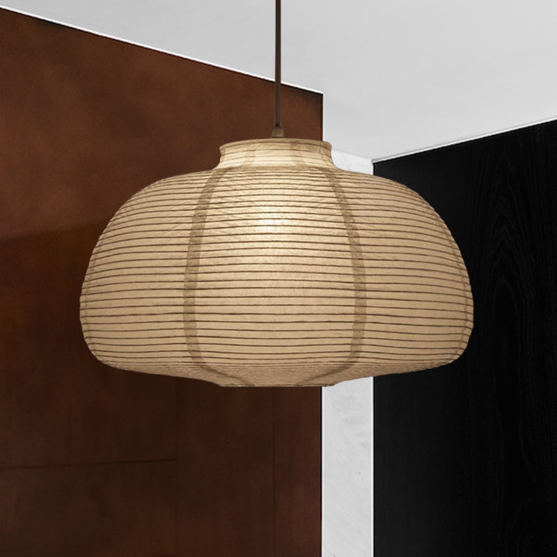 Papieren Hanglamp Wit Lantaarn Ø29-41-57cm Scandinavisch Design E27 Pendellamp Eetkamer Slaapkamer Woonkamer | Sulvida