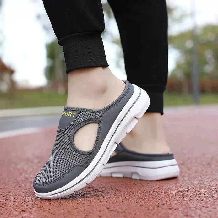 Orthopedische Instappers met Open Hiel – Ademend Mesh Comfort voor Binnen en Buiten | Sulvida