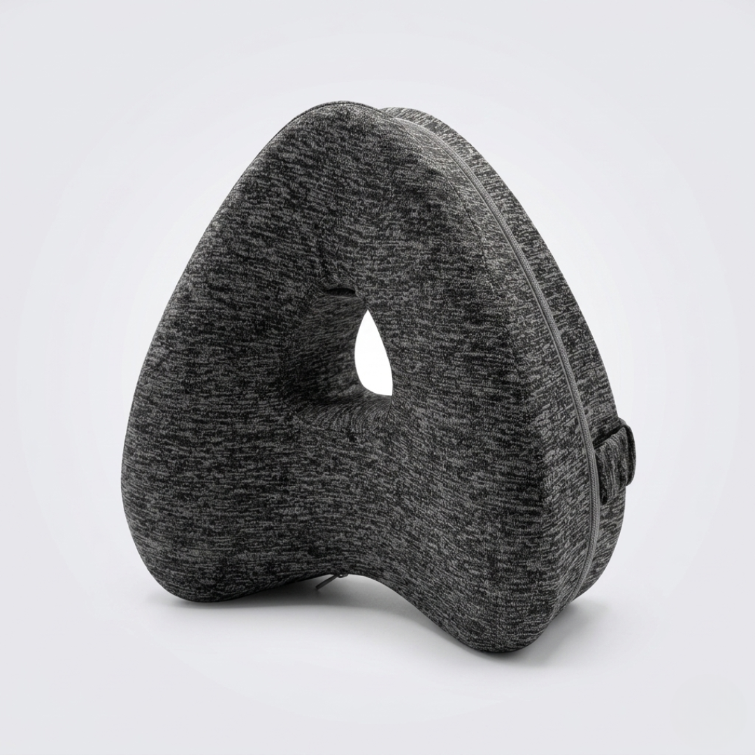 Contour Beenkussen voor Zijslaper met Elastische Band – Orthopedisch Heup en Kniesteun voor Betere Slaap | Sulvida
