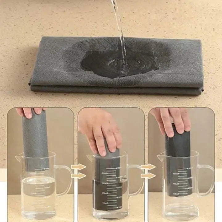 Microvezel Schoonmaakdoeken Set 10 Stuks Streeploos Reinigen Zonder Chemicaliën Wasbaar Multifunctioneel | Sulvida