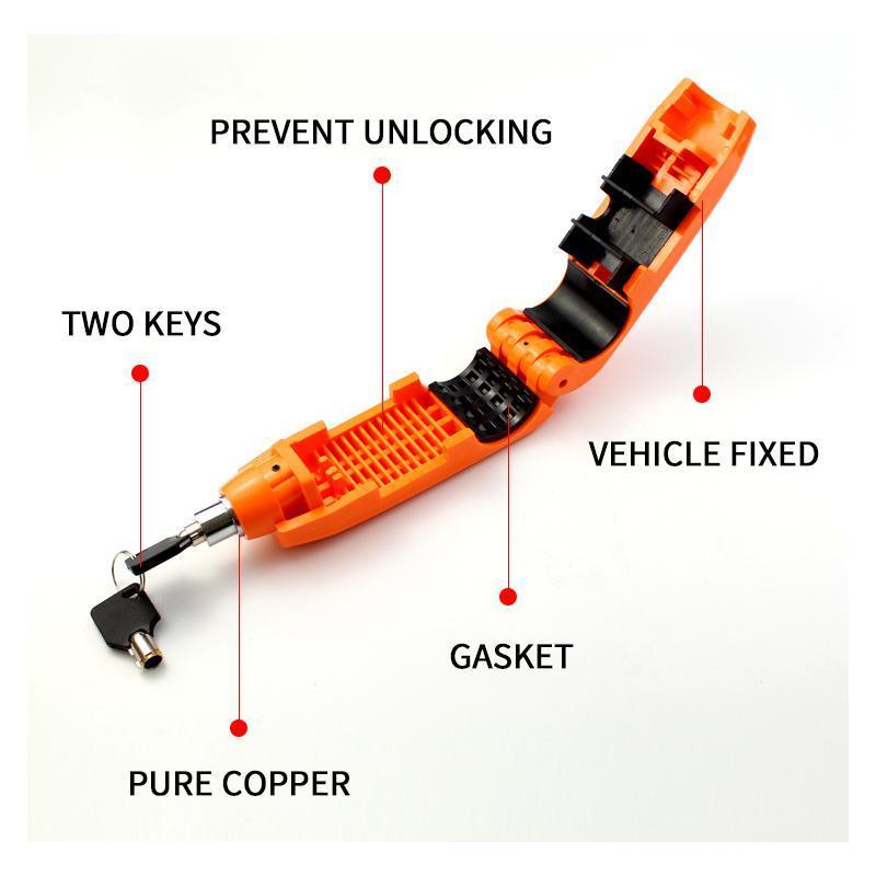 Motorfietsslot Universeel Stuurslot Anti-Diefstal Beveiliging Motorslot voor Motor Scooter Bromfiets Quad | Sulvida