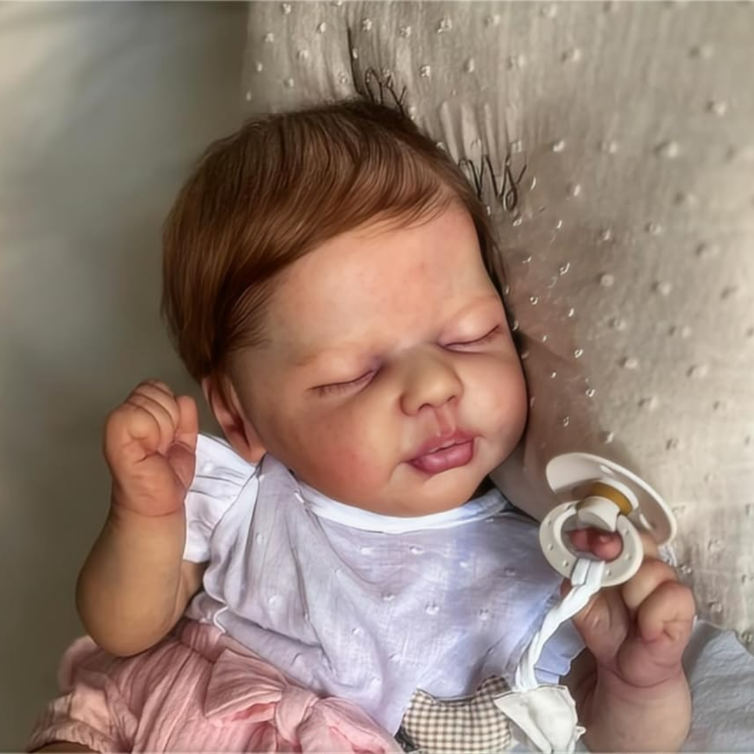 Levensechte Babypop van Zachte Silicone – Realistische Details voor Verzamelaars en Ontspannende Knuffeluurtjes | Sulvida