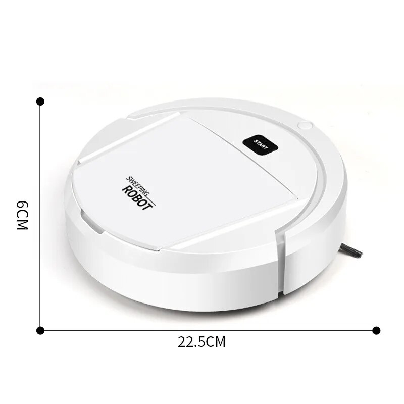 Robot aspirateur autonome 3-en-1 : aspiration, balayage et lavage, navigation intelligente, assistant ménager, filtre HEPA | Sulvida