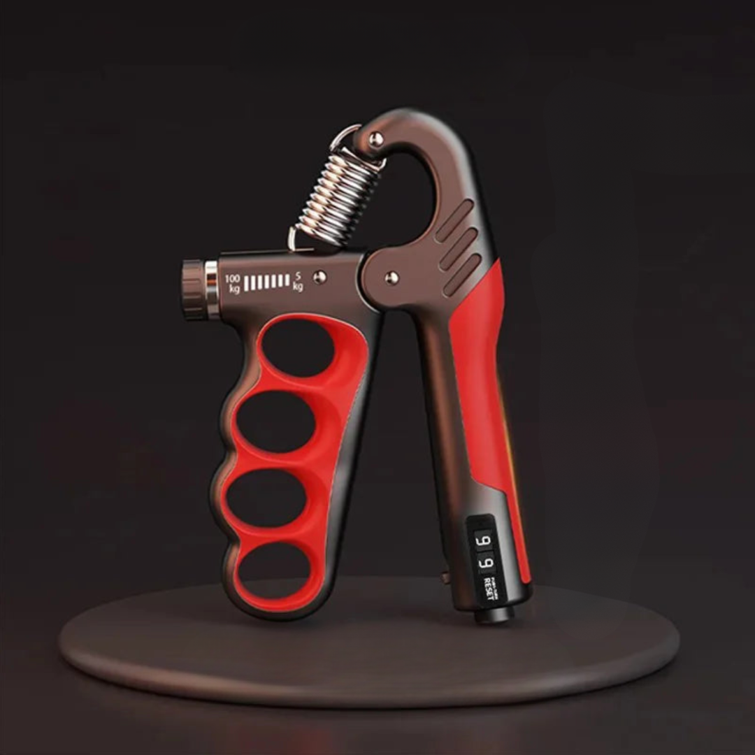 Verstelbare Handknijper Metaal voor Krachtige Grip en Voorarmtraining Compacte Krachttrainer voor Thuis | Sulvida