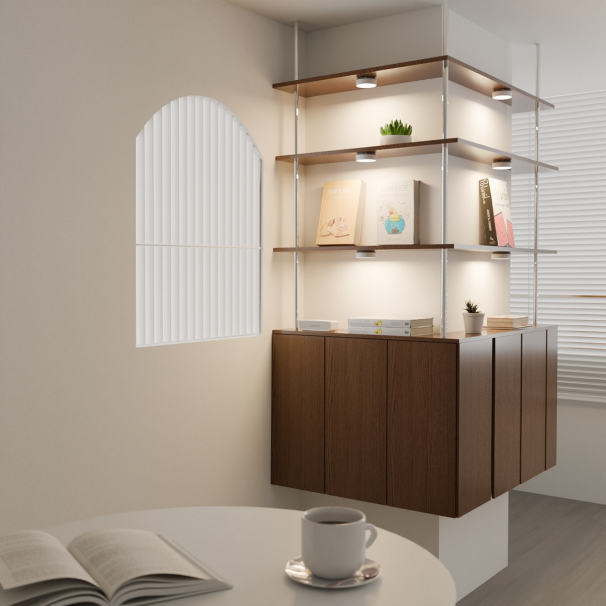 Oplaadbare LED-spots met bewegingssensor dimfunctie magnetische bevestiging draadloos op batterij verlichting | Sulvida
