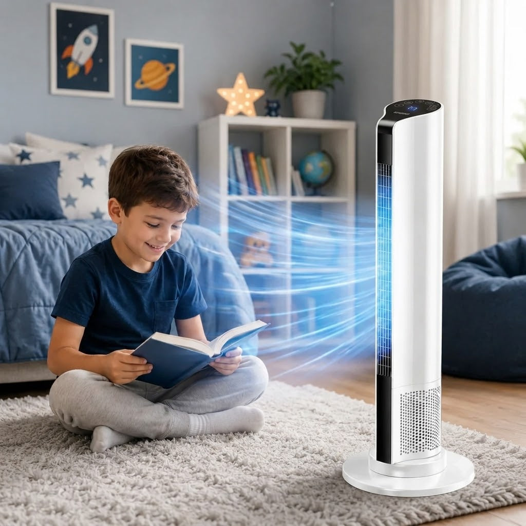 Mobiele Aircooler Staand Koeltoestel Draagbare Airconditioner Binnengebruik Verrijdbaar Koelsysteem Thuiskantoor | Sulvida