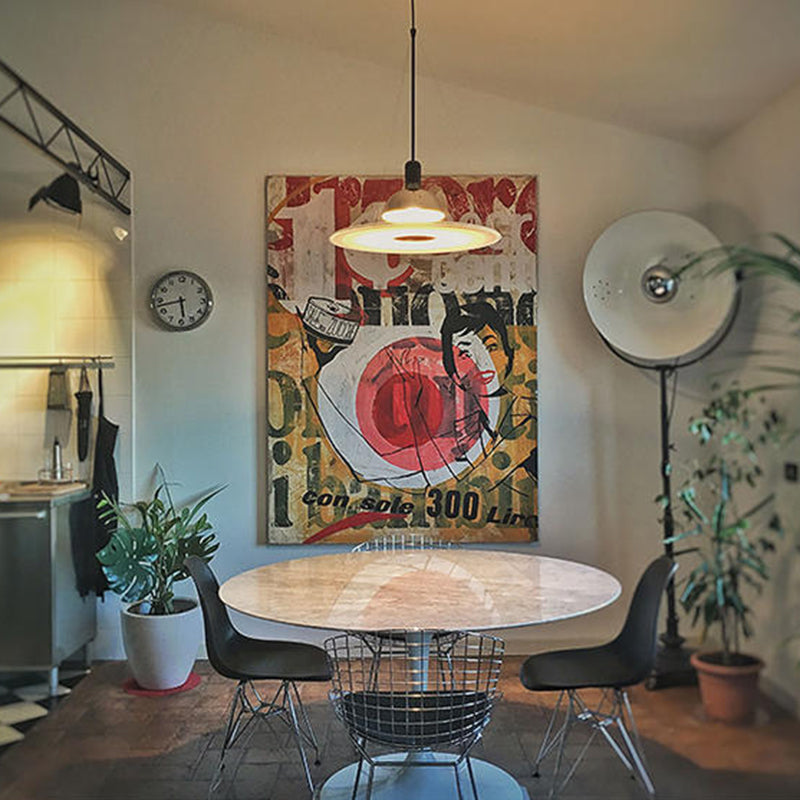 Hanglamp Minimalistische Klokvorm Glas Metaal E27 Fitting Woonkamer Eetkamer LED Verlichting Zwart Chroom Goud | Sulvida