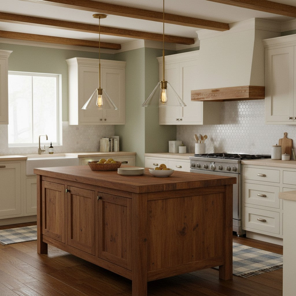 Glazen Hanglamp Kegelvorm voor Keuken Eetkamer Woonkamer Industriële Stijl Metalen Armatuur Designverlichting | Sulvida