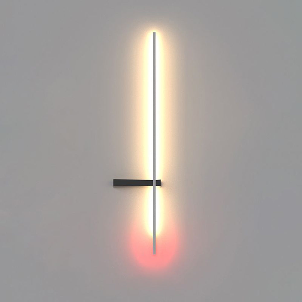 Lineaire Wandlamp Metaal Acryl Kleurrijk Modern Design Woonkamer Eetkamer Sfeervol Interieur Verlichting | Sulvida
