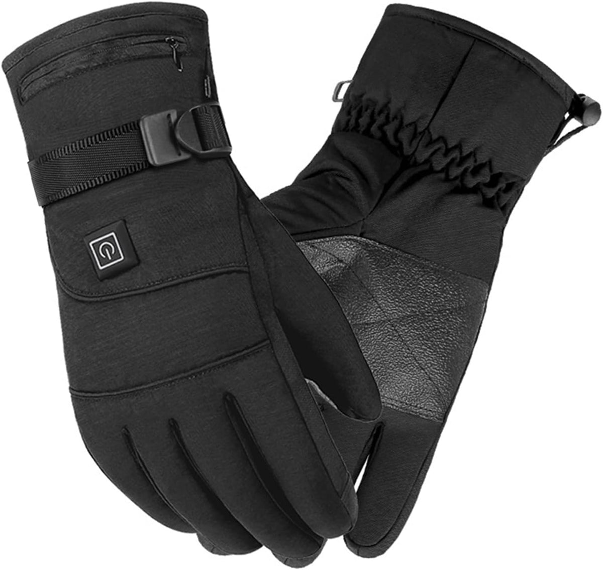 Verwarmde handschoenen oplaadbaar touchscreen waterdicht fleece winter outdoor skiën fietsen wandelen | Sulvida