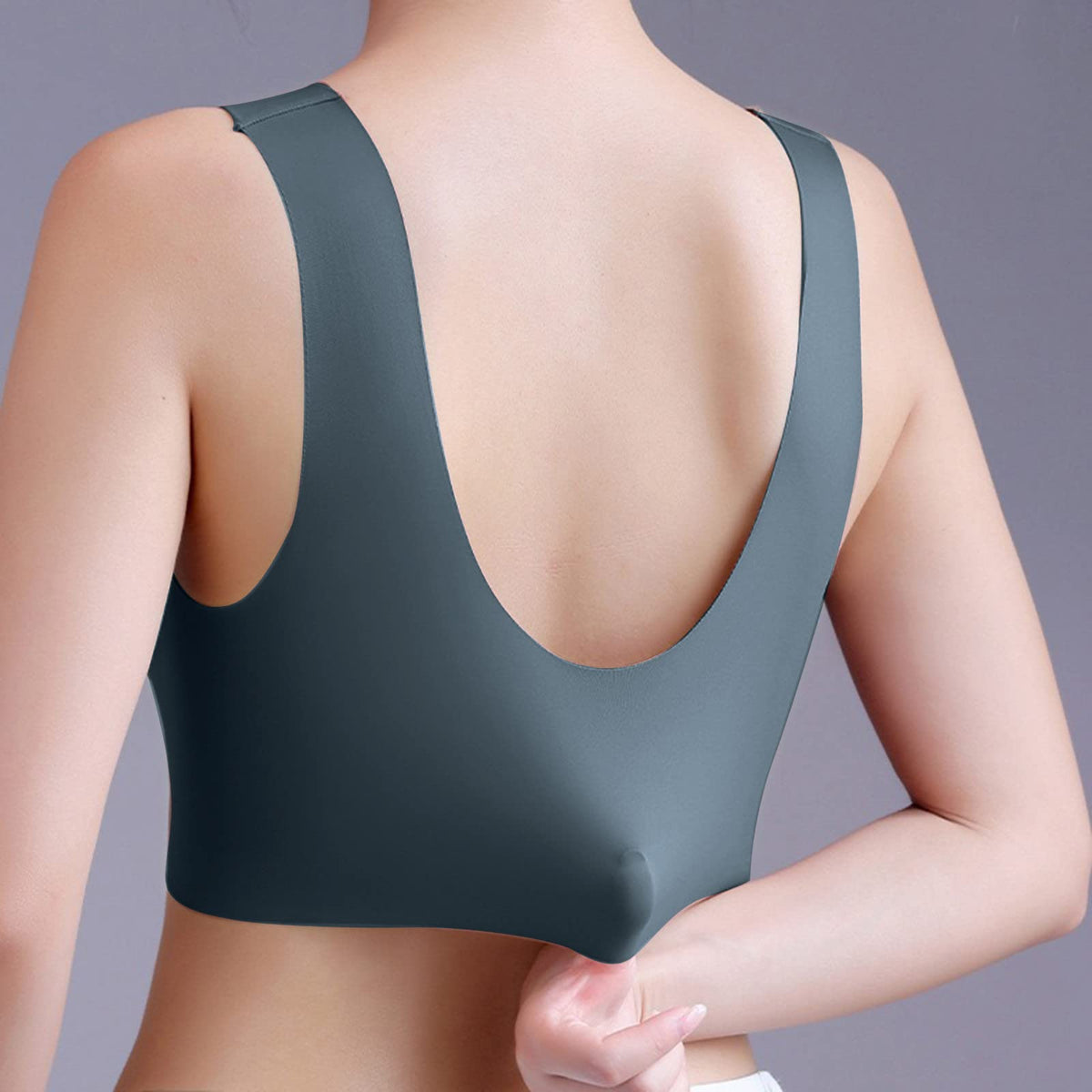 Push-Up Kant BH Draadloos Comfort Ondersteuning Posturecorrectie Ademend Stretch Everyday Lingerie Dames | Sulvida