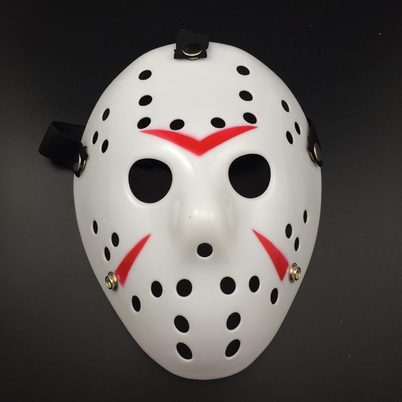 Hockeymasker Halloween Horror voor Volwassenen Themafeest Griezelig Cosplay PVC Masker Verkleedpartij Accessoire | Sulvida