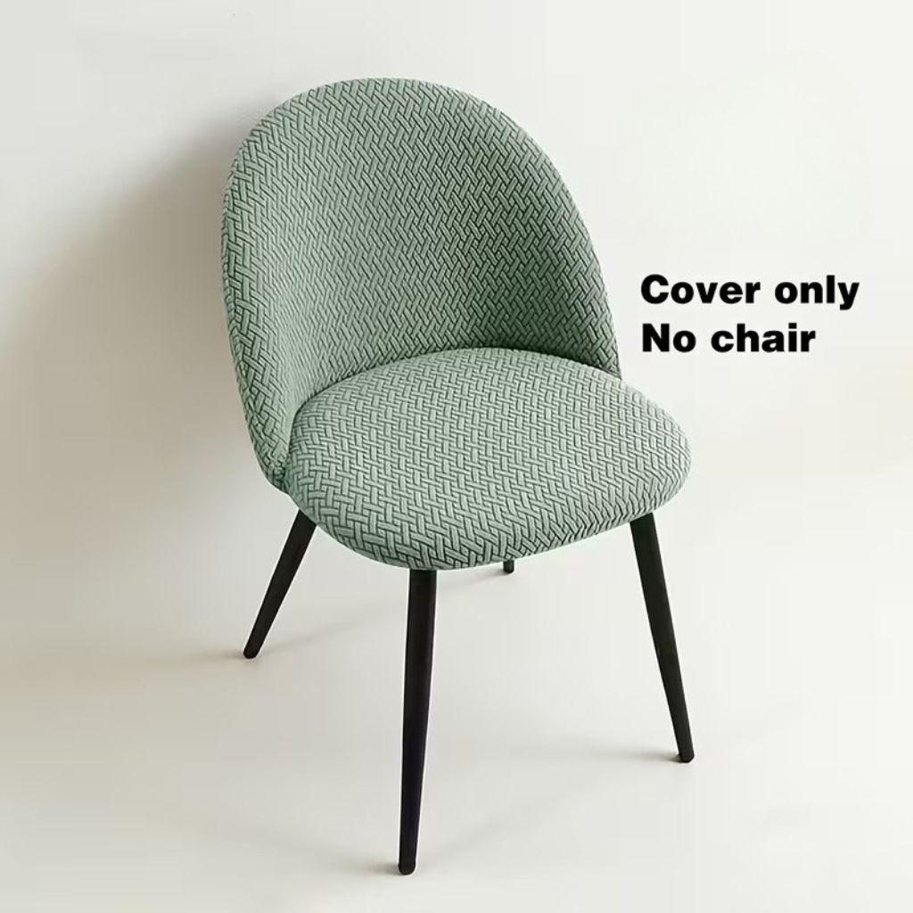 Lot de housses de chaise élastiques extensibles, modernes, unies, pour salle à manger, extensibles et protectrices | Sulvida
