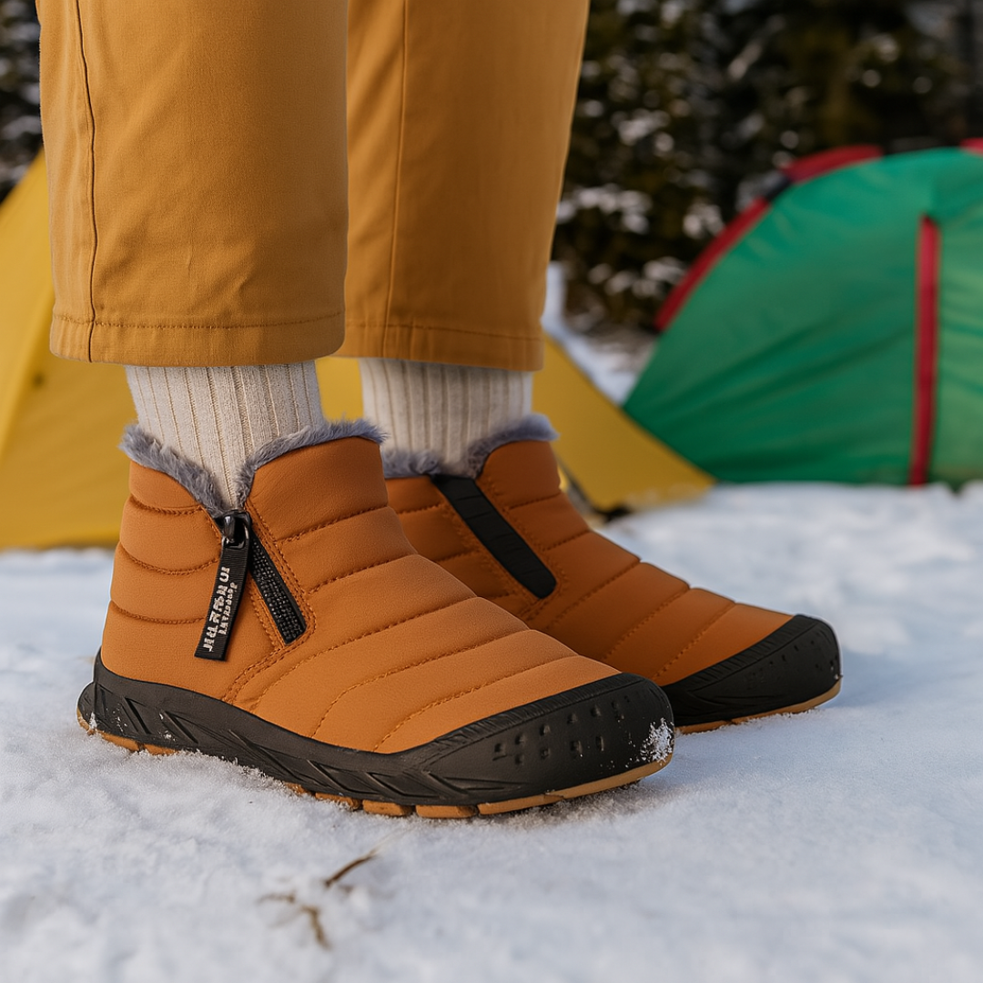 Waterdichte Winterlaarzen met Fleecevoering en Ritssluiting voor Heren en Dames Outdoor Wandelschoeisel Snow Boots | Sulvida
