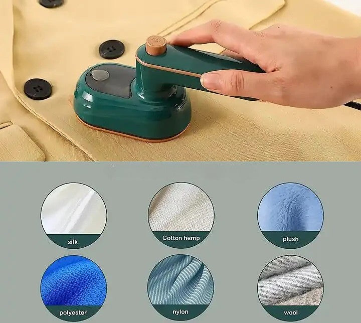 Draagbaar Mini Strijkijzer Compact Reismodel 700W voor Onderweg Handbagage Vakantie Zakenreis Strijken | Sulvida