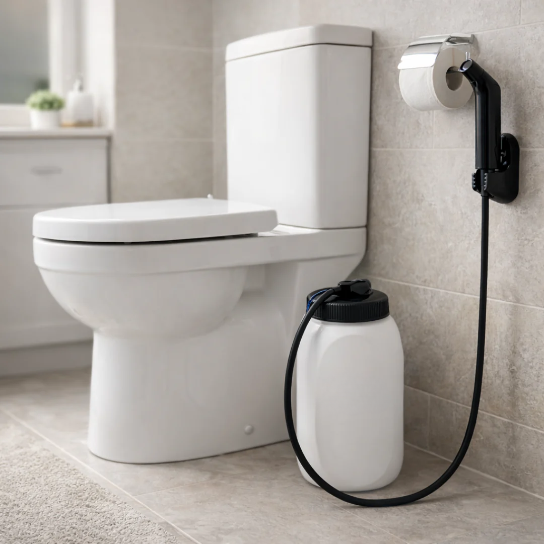 Draagbare Bidet zonder Installatie - Reis & Thuis - Oplaadbaar - Eco-vriendelijk - Compact Toiletsproeier | Sulvida