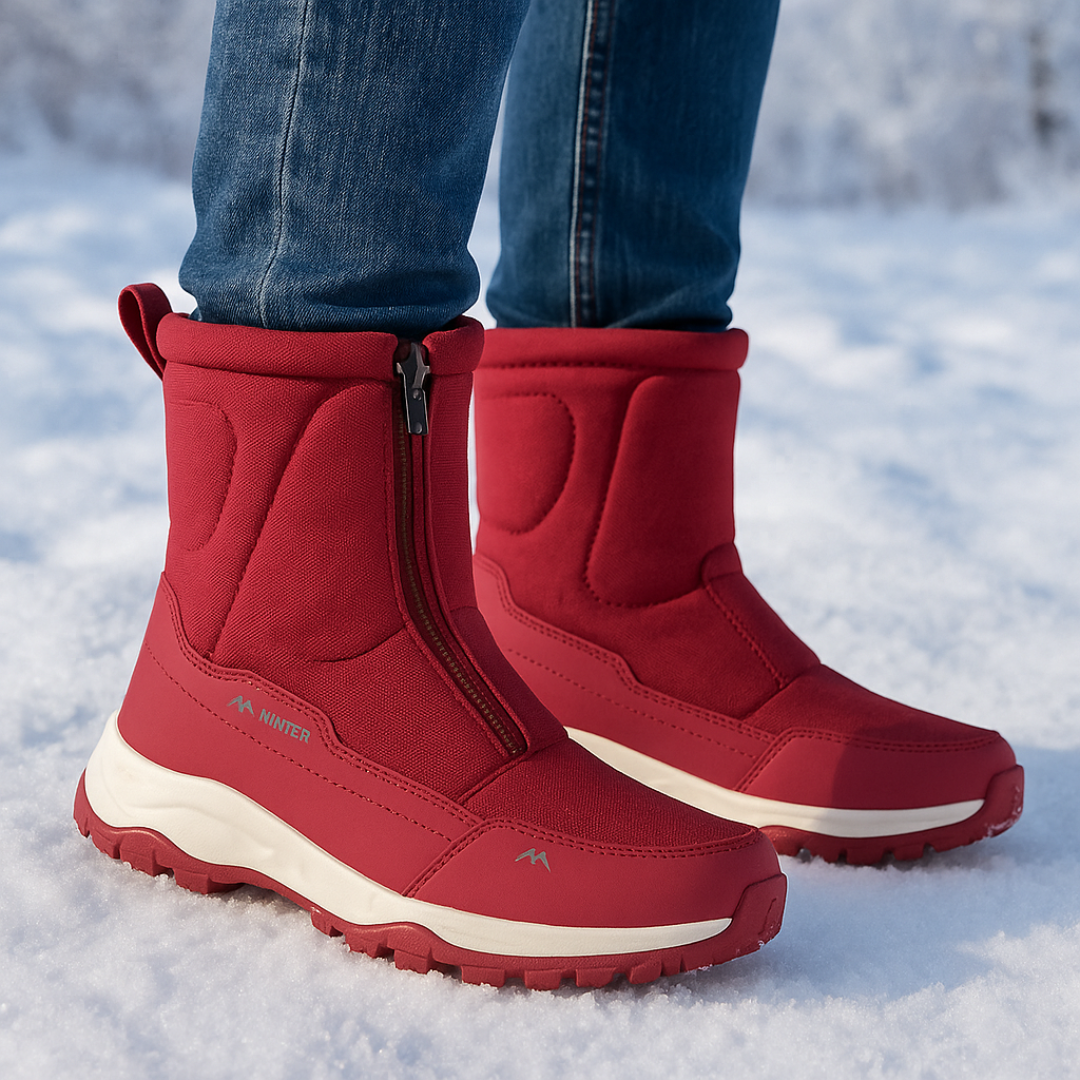 Waterdichte Geïsoleerde Winterlaarzen Warme Sneeuwlaarzen voor Herfst Winter Outdoor Wandelen en Trekking | Sulvida