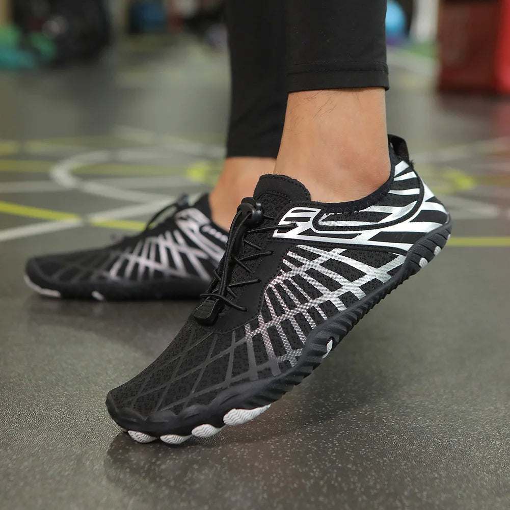 Aquaschoenen Waterschoenen Mesh Sneldrogend Anti-Slip Zwemmen Strand Surfen Watersport Unisex Zomer Vakantie | Sulvida