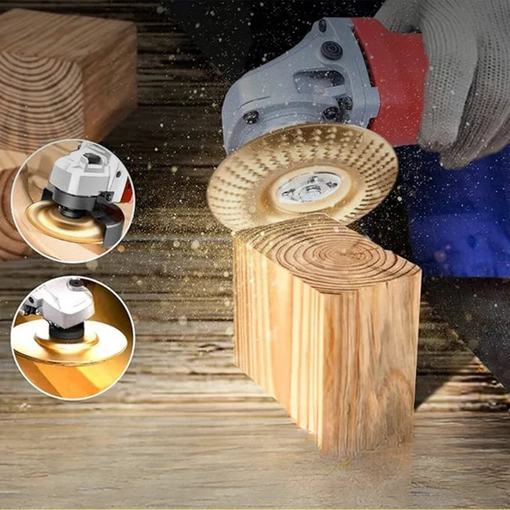 Kit de sculpture sur bois avec disques pour le travail du bois, le bricolage et le tournage sur bois, avec têtes de ponçage | Sulvida