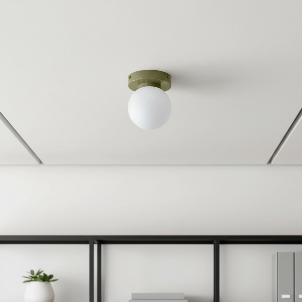Wandlamp Plafondlamp Glazen Bol Gekleurde Schijf Hal Slaapkamer Leeshoek Moderne Sfeervolle Decoratieve Verlichting | Sulvida