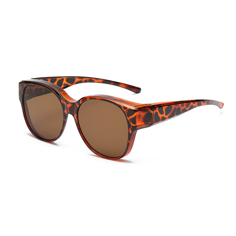 Overzetbril met Gepolariseerde Lenzen UV400 Cat-Eye Design – Pasbril over je Normale Bril | Sulvida