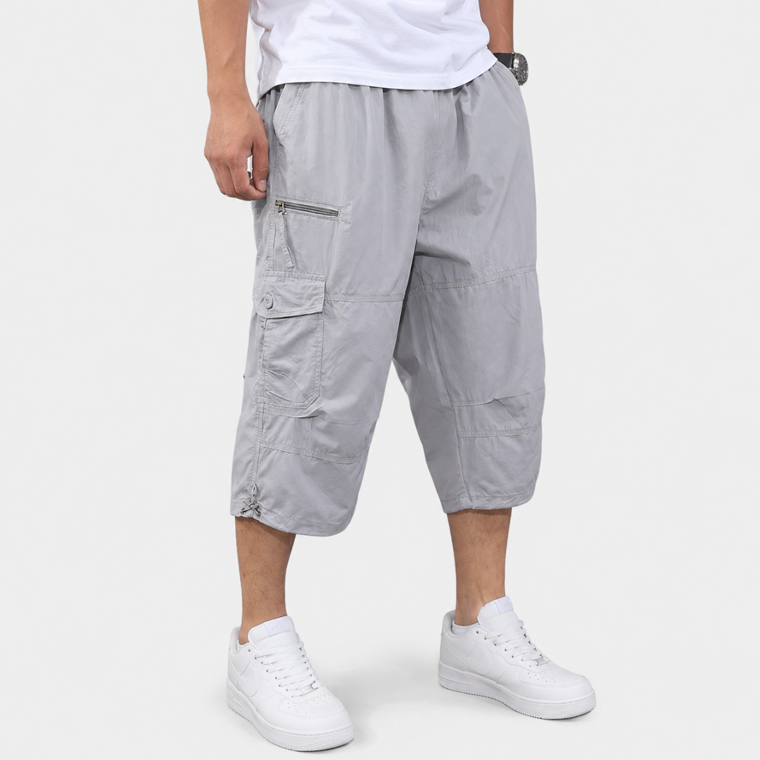 Outdoor Cargo Hiking Shorts Heren Knielengte Quick-Dry Meerdere Zakken Trail Kamperen Wandelen Zomer | Sulvida
