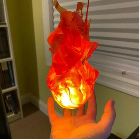 Zwevende LED Vuurbol Decoratie – Spookachtig Lichteffect voor Feestje Huis Halloween Party Sfeer Verlichting | Sulvida