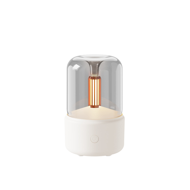 Aroma Diffuser met Nachtlicht Kaarslicht Sfeerdesign Geurverspreider Luchtbevochtiger Etherische Oliën | Sulvida