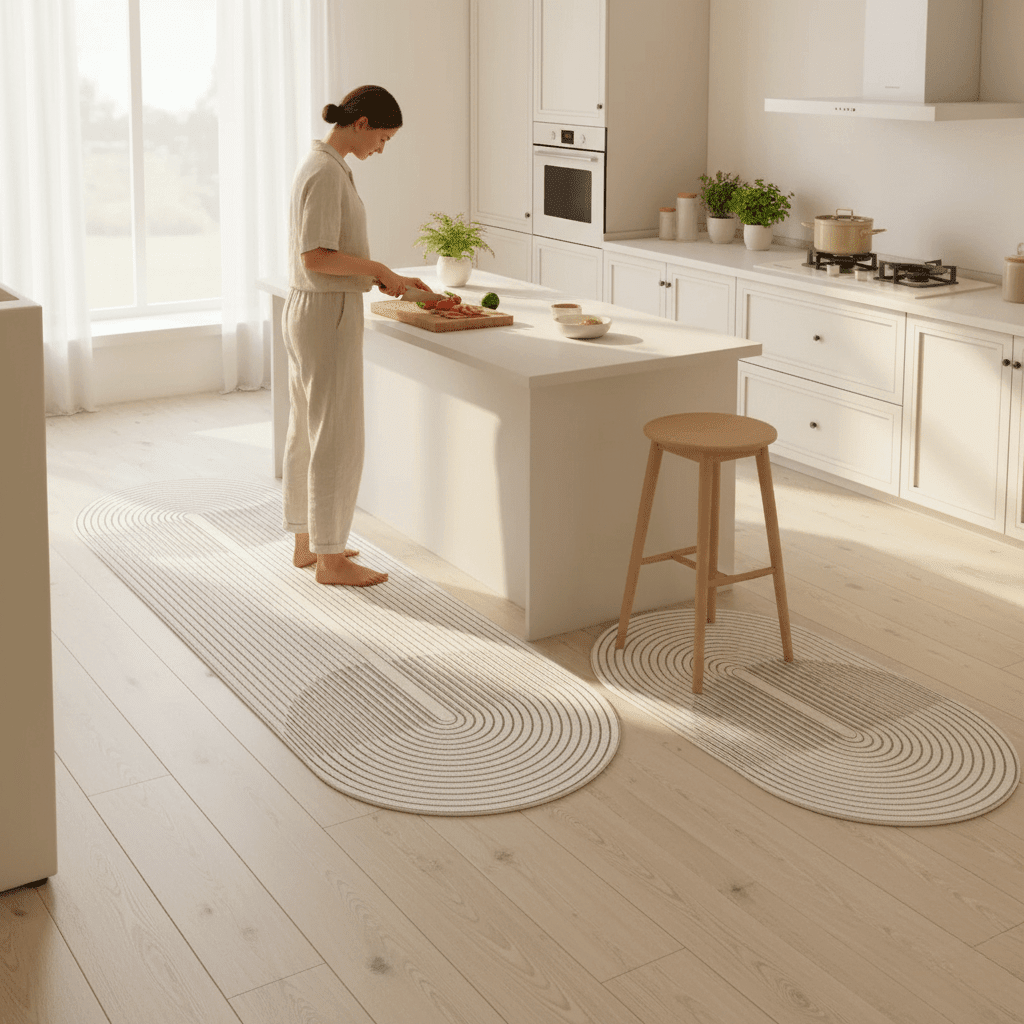 Antislip Keukenmat Ergonomisch Comfort Vermoeidheidsbestendig Staan 40×60 cm tot 60×120 cm 5 Designs | Sulvida