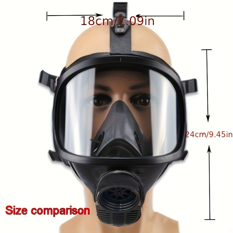 Volgelaatsgasmasker met 40mm Actieve Koolfilter Luchtzuivering Bescherming tegen Chemische Stoffen en Stof | Sulvida
