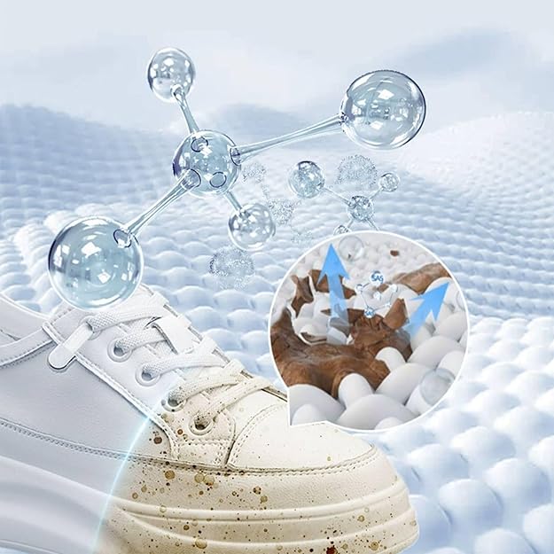 Schoenenreinigingscrème voor Leer en Textiel – Krachtige Vlekverwijderaar – Sneaker Cleaner voor Alle Schoenen | Sulvida